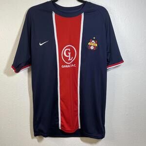 Vintage Paris St Germaine Nike Dri-FIT Jersey - Authentic Team Colors